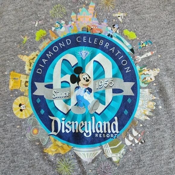 Disney Parks 60th Diamond Celebration T-Shirt sz S - Picture 2 of 10